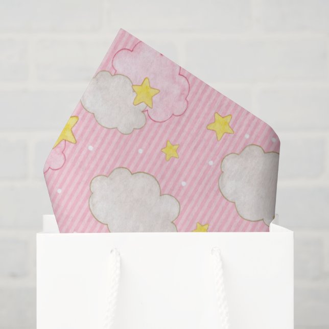Papel De Seda Niñas Cielo Rosa (Bolsa de regalo)