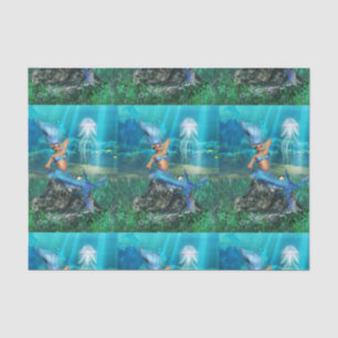 Papel De Seda Ninfa de mar