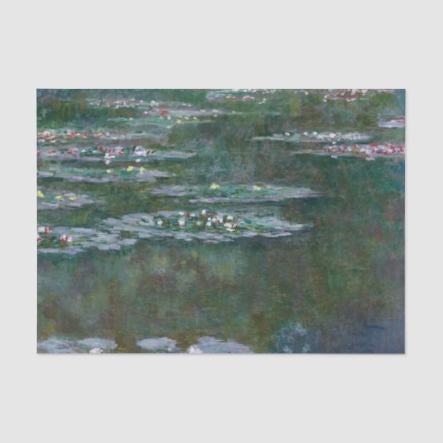 Papel De Seda Ninfeas de Claude Monet (Anverso)