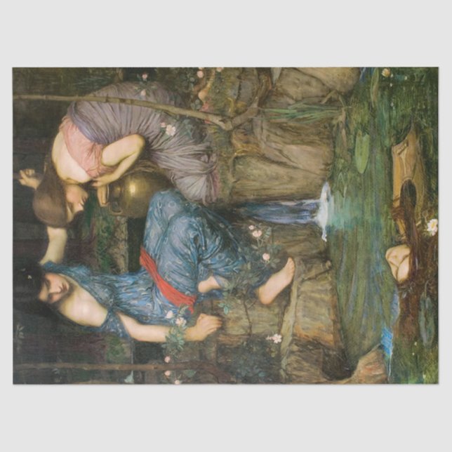 Papel De Seda Ninfs encontrando la cabeza de la desconexión de O (Anverso)