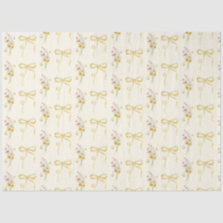 Papel De Seda Niño amarillo flor silvestre bebé en flor