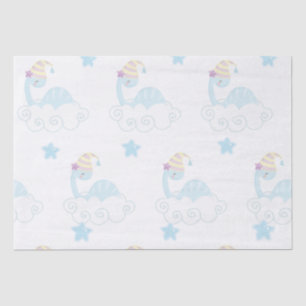 Papel De Seda Niño Dinosaurio durmiendo