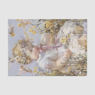 Papel De Seda “Niño entre las hadas” de Beatrice Goldsmith