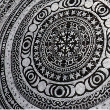 Niño Moon Mandala Triple Bruja Luna