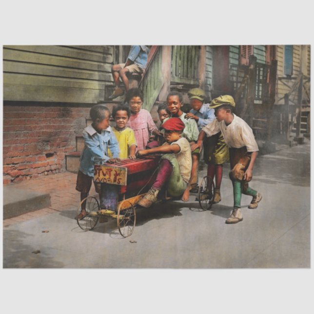 Papel De Seda Niños - 5 veces un encanto en 1915 (Anverso)