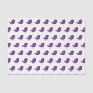 Papel De Seda Niños adorables pájaros