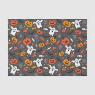 Papel De Seda Niños Halloween Araña Webder Fantasma Cupcakes Cal