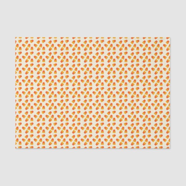 Papel De Seda Niños Halloween Candy Corn (Anverso)