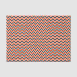 Papel De Seda Niños Halloween Chevron Negrita Naranja Blanco Neg