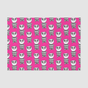 Papel De Seda Niños Panda