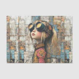 Papel De Seda Niños Steampunk I