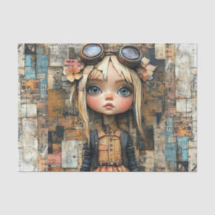Papel De Seda Niños Steampunk IX