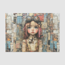 Papel De Seda Niños Steampunk VI