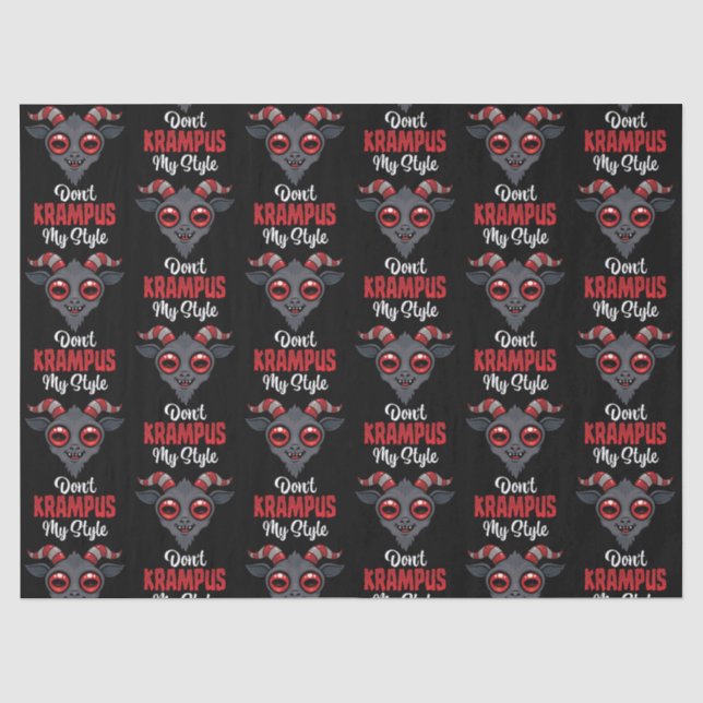 Papel De Seda No Krampus Mi Estilo (Anverso)