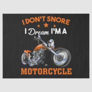 Papel De Seda No ronco, sueño que soy una motocicleta