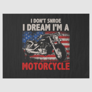 Papel De Seda No ronco, sueño que soy una motocicleta