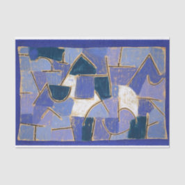 Papel De Seda Noche azul de Paul Klee, resumen