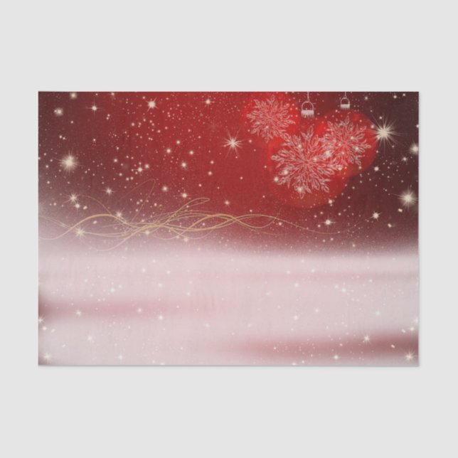 Papel De Seda Noche brillante y ornamentos "de las Felices (Anverso)