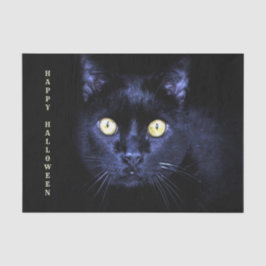 Papel De Seda Noche de horror de gato negro para la fiesta de Ha