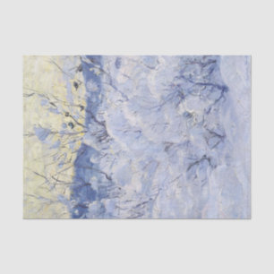 Papel De Seda Noche de invierno por Gustav Wentzel