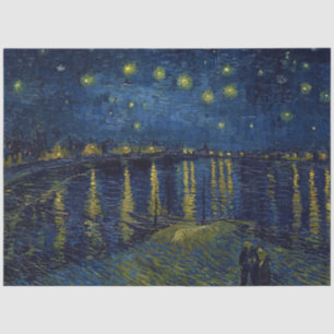 Papel De Seda Noche estrellada, Vincent van Gogh