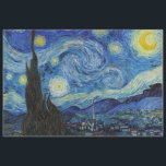 Papel De Seda Noche estrellada, Vincent van Gogh<br><div class="desc">Vincent Willem van Gogh (30 de marzo de 1853 a 29 de julio de 1890) fue un pintor holandés post-impresionista que figura entre las figuras más famosas e influyentes de la historia del arte occidental. En poco más de una década, creó unas 2.100 obras de arte, entre ellas unas 860...</div>