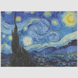 Papel De Seda Noche estrellada, Vincent van Gogh