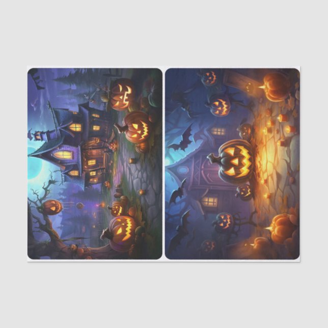 Papel De Seda Noche fea (Anverso)