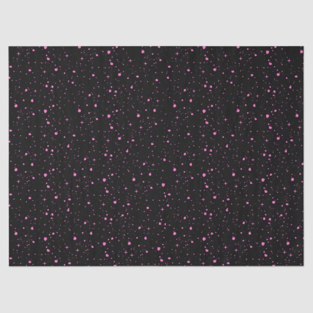 Papel De Seda Noche Starry Pink (Anverso)