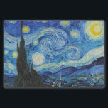 Papel De Seda Noche Van Gogh Starry. Arte vintage impresionista<br><div class="desc">Papel de papel tisular de Van Gogh "La noche estrellada".</div>