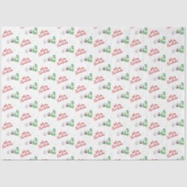 Papel De Seda Nochebuena navideña navideña en Winter Village