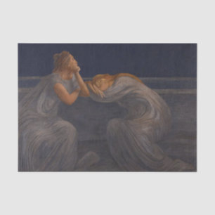 Papel De Seda Nocturne (Silencio) de Gaetano Previati