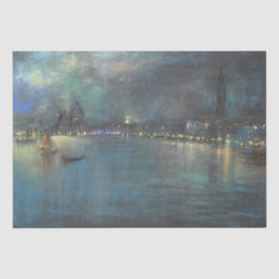 Papel De Seda Nocturne veneciana (por Glenn Cooper Henshaw)