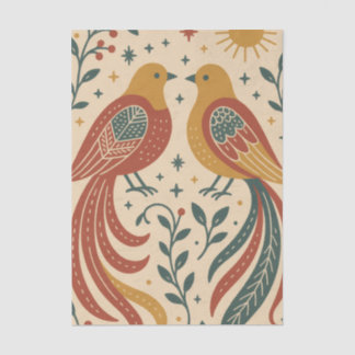 Papel De Seda Nokshi Katha : Pájaro (Pakhi)