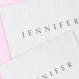 Papel De Seda Nombre clásico (o palabra)