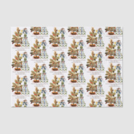 Papel De Seda Nombre del árbol de Navidad de ratones de corte