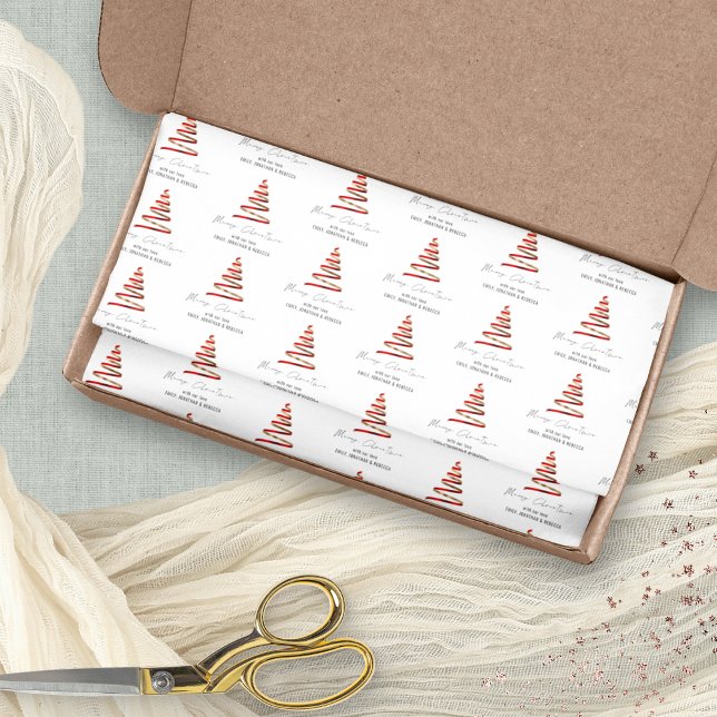 Papel De Seda Nombre del patrón del árbol de oro rojo Feliz Navi (Subido por el creador)