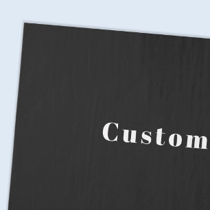 Papel De Seda Nombre personalizado con estilo u otro texto Bla