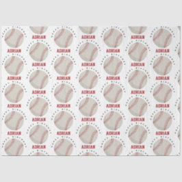 Papel De Seda Nombre personalizado de la fiesta de cumpleaños de