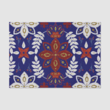 Nórdica Floral Leaf Watercolour Folk Art 