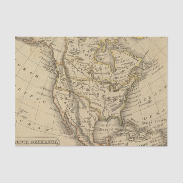 Papel De Seda Norteamérica 10 (Anverso)