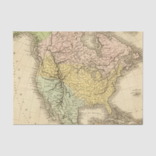 Papel De Seda Norteamérica 20 2