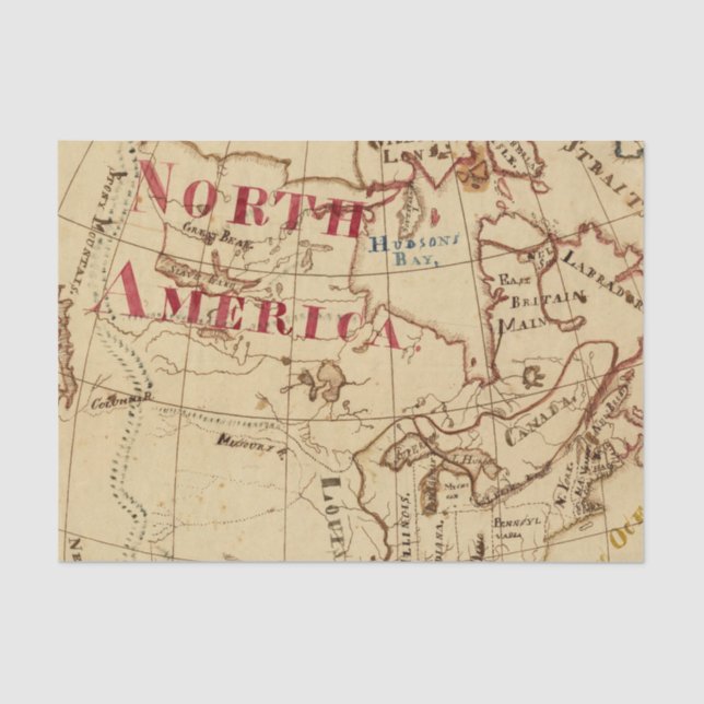 Papel De Seda Norteamérica 8 (Anverso)