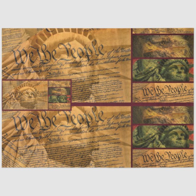 Papel De Seda Nosotros, el pueblo (Anverso)