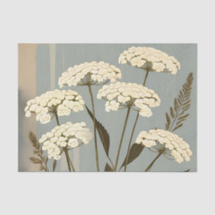 Papel De Seda Nostalgic Yarrow Botánico