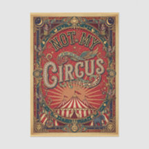 Not My Circus! Ringmaster Red and Gold