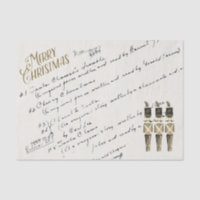 Notas de clase de música de coro de Navidades de J