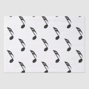 Papel De Seda Notas musicales