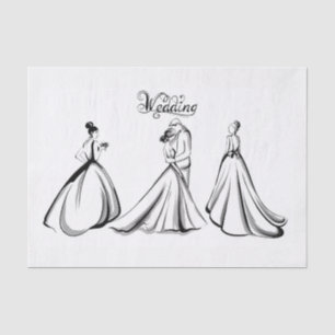 Papel De Seda Novia