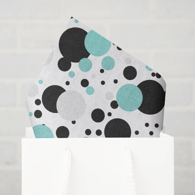 Papel De Seda Novia Azul Teal Fiesta de Despedida de Soltera (Bolsa de regalo)